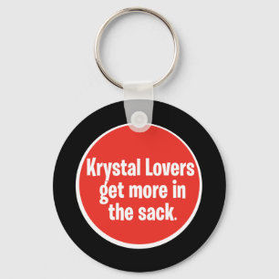 Krystal Liebhaber - im Sack Schlüsselanhänger