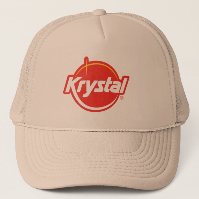 Krystal Logo Truckerkappe (Vorderseite)