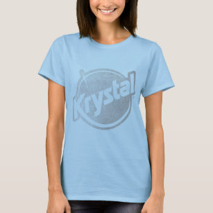 Krystal-Logo verblasst T-Shirt