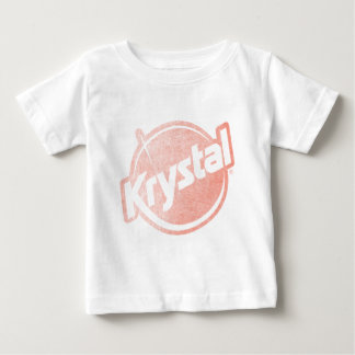 Krystal Logo verblaßte Baby T-shirt