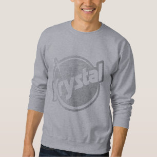 Krystal Logo verblaßte Sweatshirt