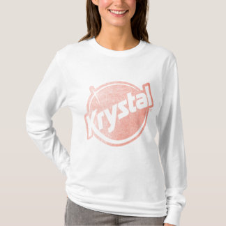 Krystal Logo verblaßte T-Shirt