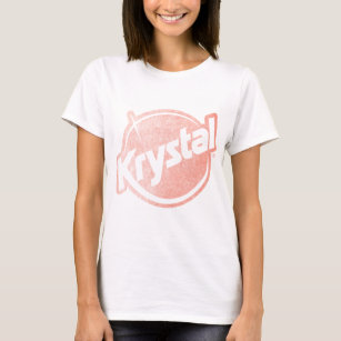 Krystal Logo verblaßte T-Shirt