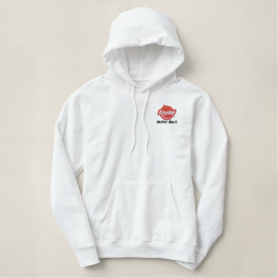 Krystal nichts mögen es bestickter hoodie