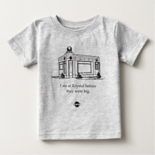 Krystal Vorlagen-Gebäude Baby T-shirt