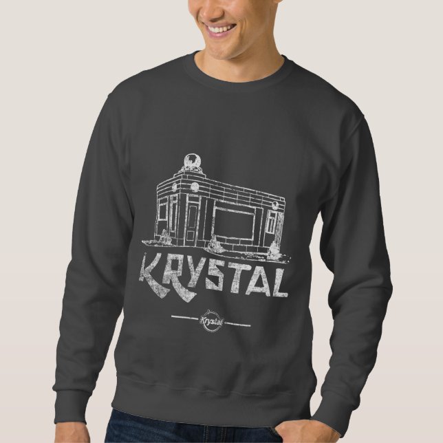 Krystal Vorlagen-Gebäude Sweatshirt (Vorderseite)