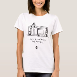 Krystal Vorlagen-Gebäude T-Shirt