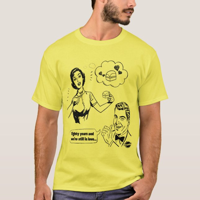 Krystal Wahl - 80 Jahre Liebe T-Shirt (Vorderseite)