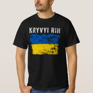 Kryvyi Rih Ukraine Ukrainisches Patriotisch T-Shirt