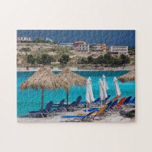 Ksamil, Strandpromenade