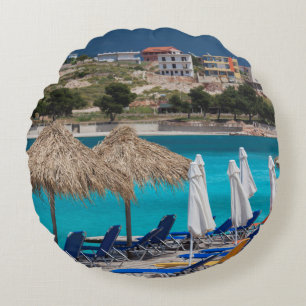 Ksamil, Strandpromenade Rundes Kissen