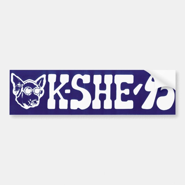 KSHE-95 Bumper Sticker Autoaufkleber (Vorne)