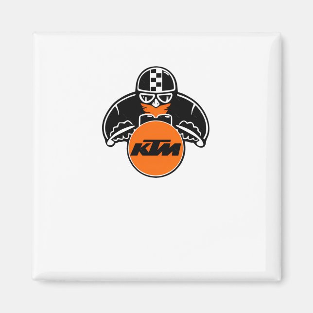 Ktm-Logo-Aufkleber4 Magnet (Vorne)