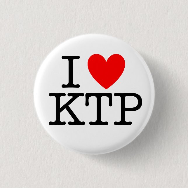 KTP Abzeichen Button (Vorderseite)