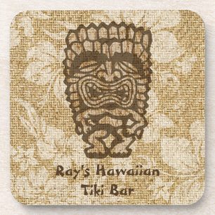 Ku-Tiki Hawaiian Tiki Bar Korkrücken-Unterleger Getränkeuntersetzer