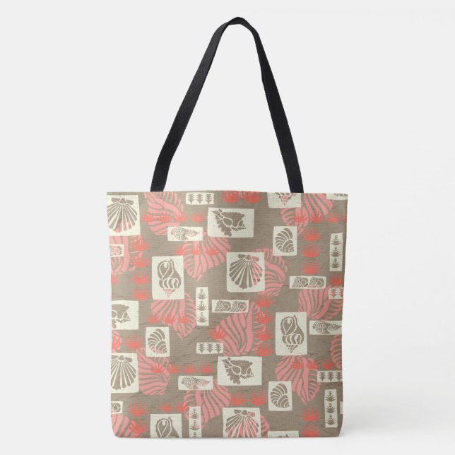 Kua Bay Hawaiian Undersea Muscheln Beach Bag Tasche (Vorderseite)