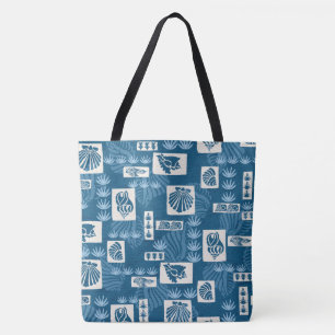 Kua Bay Hawaiian Undersea Muscheln Beach Bag Tasche