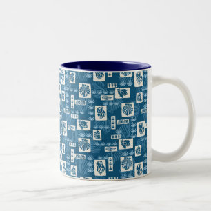 Kua Bay Hawaiianische Muscheln Zweifarbige Tasse