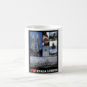 Kuala Lumpur - I Liebe - Malaysia - Kaffeetasse