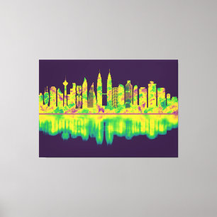 Kuala Lumpur Leinwanddruck