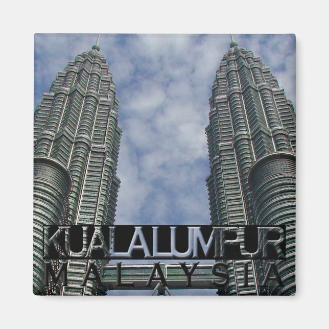 Kuala Lumpur Magnet (Vorne)