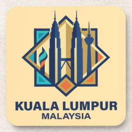 Kuala Lumpur Malaysia Southeast Asia Getränkeuntersetzer