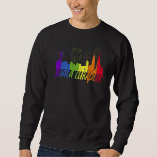 Kuala Lumpur Pride Skyline Parade Kuala Lump Sweatshirt