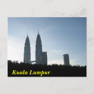 Kuala Lumpur Towers Postkarte