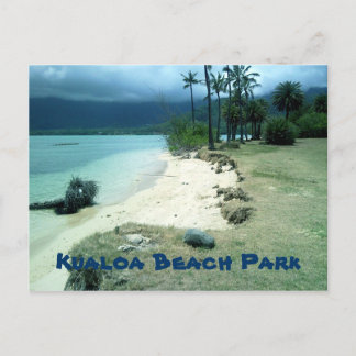 Kualoa Beach Park Postcard Postkarte