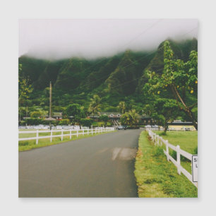 Kualoa Ranch, Oahu, Hawaii Magnetkarte