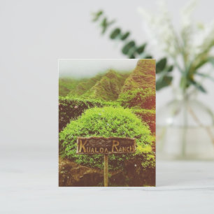 Kualoa Ranch Postkarte