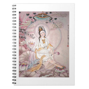 Kuan Yin; Buddhistische Göttin des Mitleids Notizblock