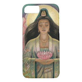 Kuan Yin Göttin von Mitleid iPhone 7 Fall title_seo2