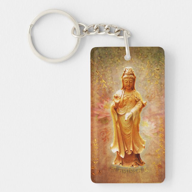 Kuan Yin Schlüsselanhänger (Vorderseite)