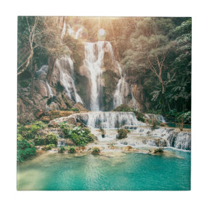 Kuang Si Falls  Luang Prabang Fliese