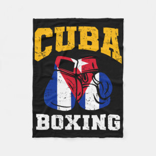 Kuba Boxhandschuhe Kuba Flag Boxing Team Cuba Pri Fleecedecke
