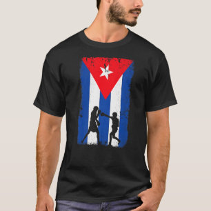 Kuba-Boxing-Kuba-Flagge T-Shirt
