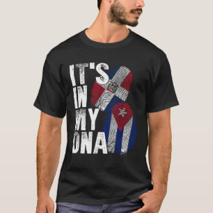 Kuba Dominikanische Republik Es ist in meinem DNA- T-Shirt