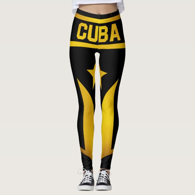 Kuba-Emblem Leggings (Vorderseite)
