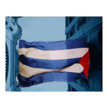 Kuba-Fahnenposter
