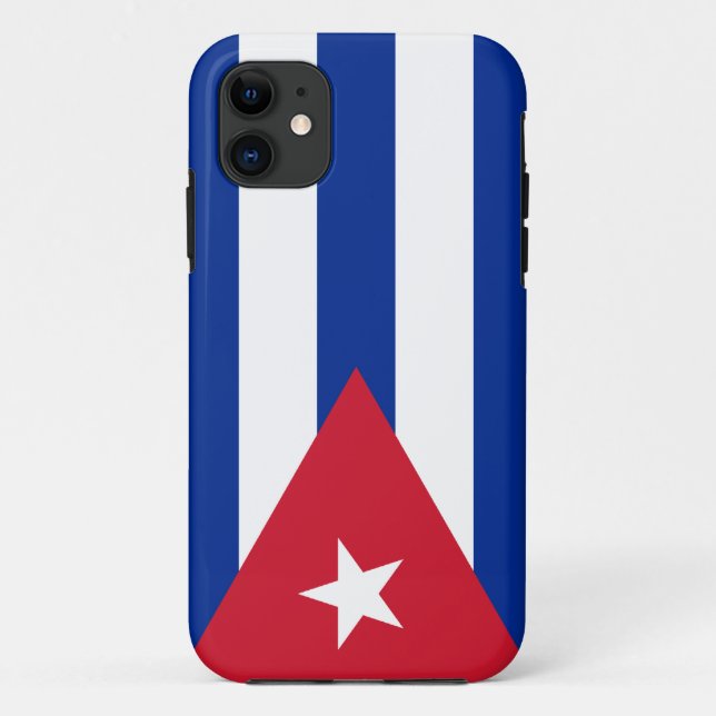 Kuba-Flagge Case-Mate iPhone Hülle (Rückseite)