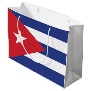 Kuba-Flagge Große Geschenktüte
