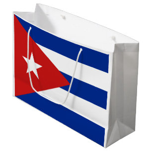 Kuba-Flagge Große Geschenktüte