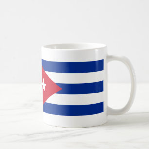Kuba-Flagge Kaffeetasse