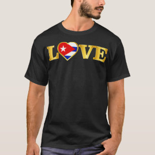 Kuba-Flagge Kubanischer Funny Cubano Pride T-Shirt