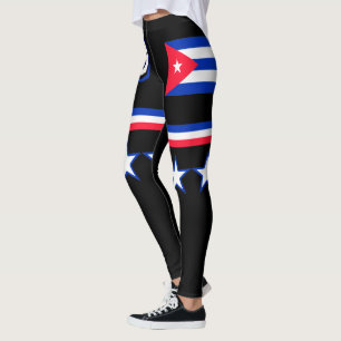 Kuba-Flagge Leggings