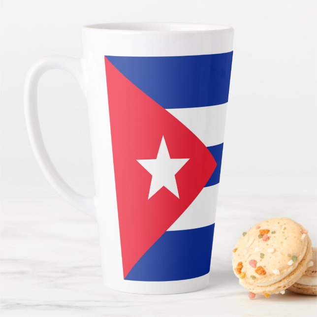 Kuba-Flagge Milchtasse (Beispiel)