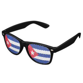 Kuba-Flagge Partybrille