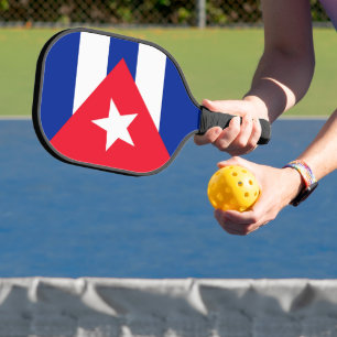 Kuba-Flagge Pickleball Schläger