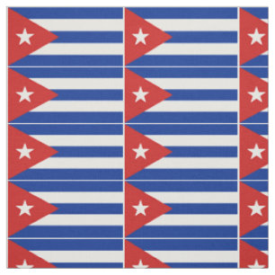 Kuba-Flagge Stoff